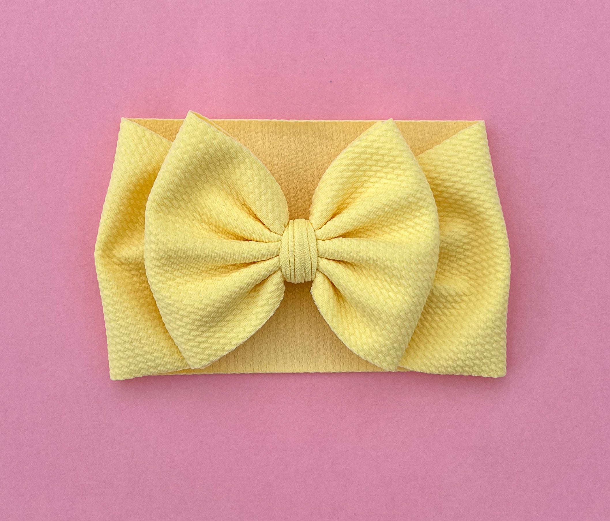 Light Yellow Bow